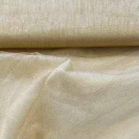 Arany csillámos (glitter) tüll No.1 (#2)