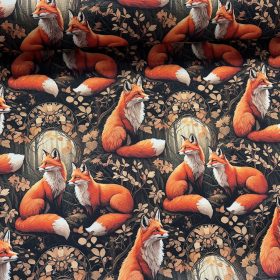 Designer vízálló szövet: Őszi rókás