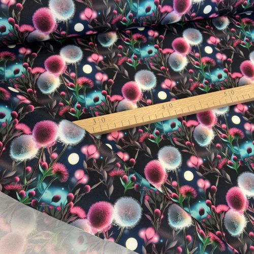 Designer vízálló szövet: Éjjeli pitypangos