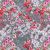 Designer vízálló szövet: Szürke alapon cseresznyevirágos