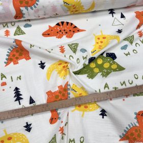 Színes dinós duplagéz