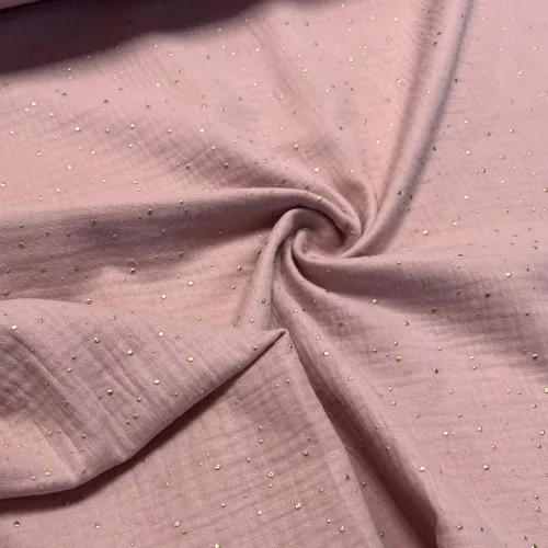 AKI KAPJA, MARJA: Old rosa duplagéz arany PÖTTYÖKKEL (#4)