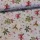 Sötét natúr alapon nyalóka és candy cane karácsonyi dekortextil (TH'26)