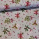 Sötét natúr alapon nyalóka és candy cane karácsonyi dekortextil (TH'26)