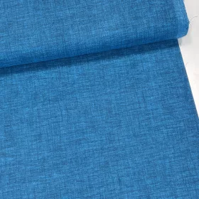Türkizkék melíros egyszínű dekortextil (Edgar 601)