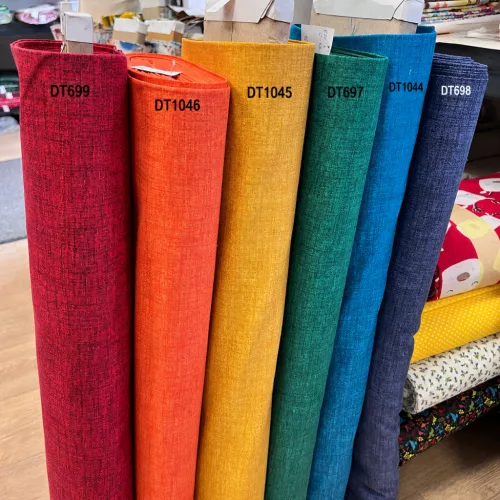 Türkizkék melíros egyszínű dekortextil (Edgar 601)