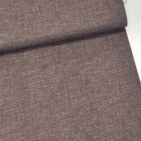 Csokibarna melíros egyszínű dekortextil (Edgar 902)