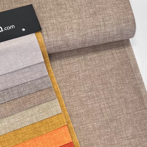 Homok melíros egyszínű dekortextil (Edgar 107)
