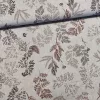 0,83 m EGYBEN KÉRHETŐ Natúr alapon barna ágas-leveles dekortextil (TH)