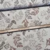 0,83 m EGYBEN KÉRHETŐ Natúr alapon barna ágas-leveles dekortextil (TH)