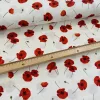 Fehér a. hangulatos pipacsos dekortextil