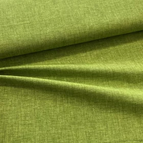 Zöld melíros egyszínű dekortextil (Edgar 701 c41)