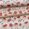 AKCIÓS!!: Fehér a. cuki szarvasok karácsonyi dekortextil