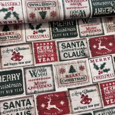   Nagyobb karácsonyi kívánság táblácskák dekortextil (TA)