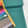 Fenyőzöld melíros egyszínű dekortextil (Edgar C-702)