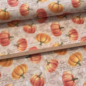   1,35 m EGYBEN KÉRHETŐ TOP TERMÉK: Őszies halloween tökös dekortextil