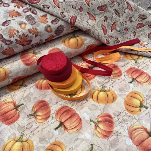 TOP TERMÉK: Őszies piros kalapos gombás dekortextil