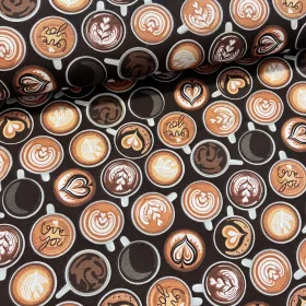 Kávés kollekció: Barista cappuccino dekortextil (TH)