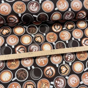 Kávés kollekció: Barista cappuccino dekortextil (TH)