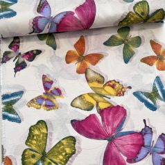 Nagy színes pillangós dekortextil