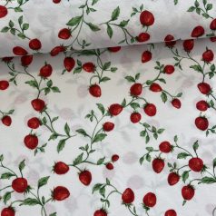 Szamócás kert dekortextil