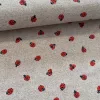 Natúr alapon kiskaticás dekortextil