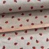 Natúr alapon kiskaticás dekortextil