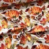 Őszi faleveles-sütőtökös dekortextil (digitálisan nyomott)