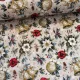 Várható érk. 09. hó: Natúr a. fehér mikulásvirágos-csengős-gömbdíszes karácsonyi dekortextil (TH)