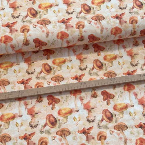 Őszi gomba mező dekortextil (TH25)