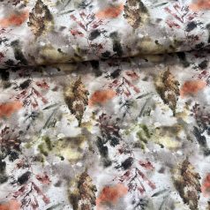 Akvarelles őszi faleveles dekortextil (TH25)