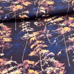 Kékes színvilágú őszi erdő dekortextil (TH25)