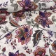 Lila-rózsaszín-szürke NAGY varázsvirágos dekortextil (A)
