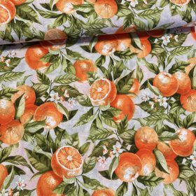 Narancs liget dekortextil (A)