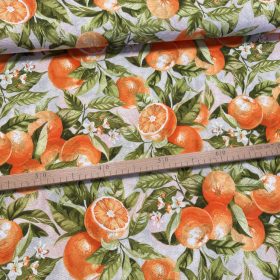 Narancs liget dekortextil (A)