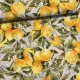 Citrom liget dekortextil (A)