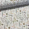 Fehér alapon mezei termések dekortextil (digitálisan nyomott)