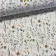 Fehér alapon mezei termések dekortextil (digitálisan nyomott)