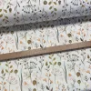 Fehér alapon mezei termések dekortextil (digitálisan nyomott)