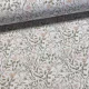 0.16 m EGYBEN KÉRHETŐ Fehér alapon tavaszi leveles-indás (zöld-barackos) dekortextil (digitálisan nyomott)