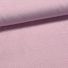   0,7 m EGYBEN KÉRHETŐ Halványrózsaszín a. kispöttyös dekortextil (digitálisan nyomott)