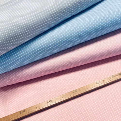 0,7 m EGYBEN KÉRHETŐ Halványrózsaszín a. kispöttyös dekortextil (digitálisan nyomott)