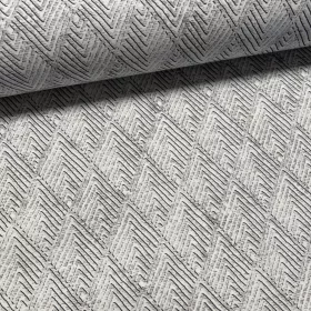  0,25 m EGYBEN KÉRHETŐ Szürkés-bézs rombusz mintás dekortextil (digitálisan nyomott)