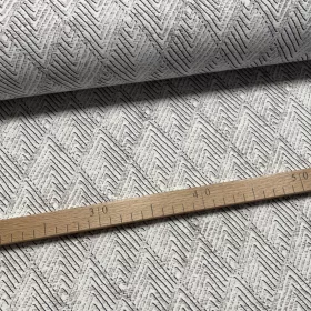   0,25 m EGYBEN KÉRHETŐ Szürkés-bézs rombusz mintás dekortextil (digitálisan nyomott)