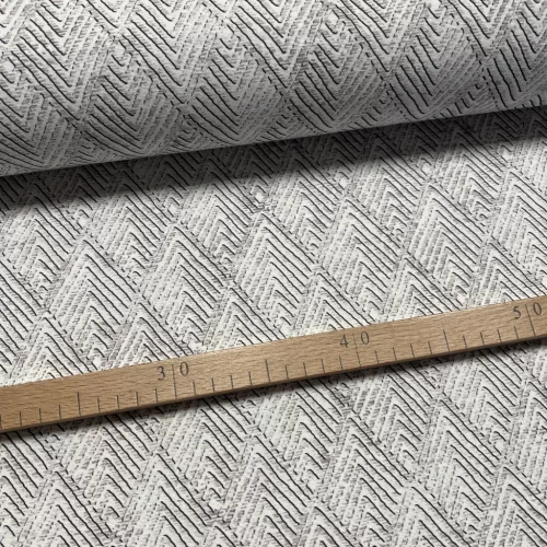 0,25 m EGYBEN KÉRHETŐ Szürkés-bézs rombusz mintás dekortextil (digitálisan nyomott)