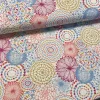Élénkebb mandala, virág mintás dekortextil (digitálisan nyomott)
