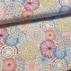 Élénkebb mandala, virág mintás dekortextil (digitálisan nyomott)