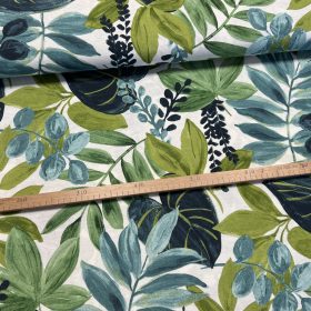 Őserdei leveles dekortextil (A)