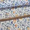 Kiscsibék lilás levelek között dekortextil