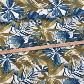 Dzsungel pálma leveles dekortextil (A)